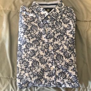 Steel & Jelly Long Sleeve Patterned Dress Shirt